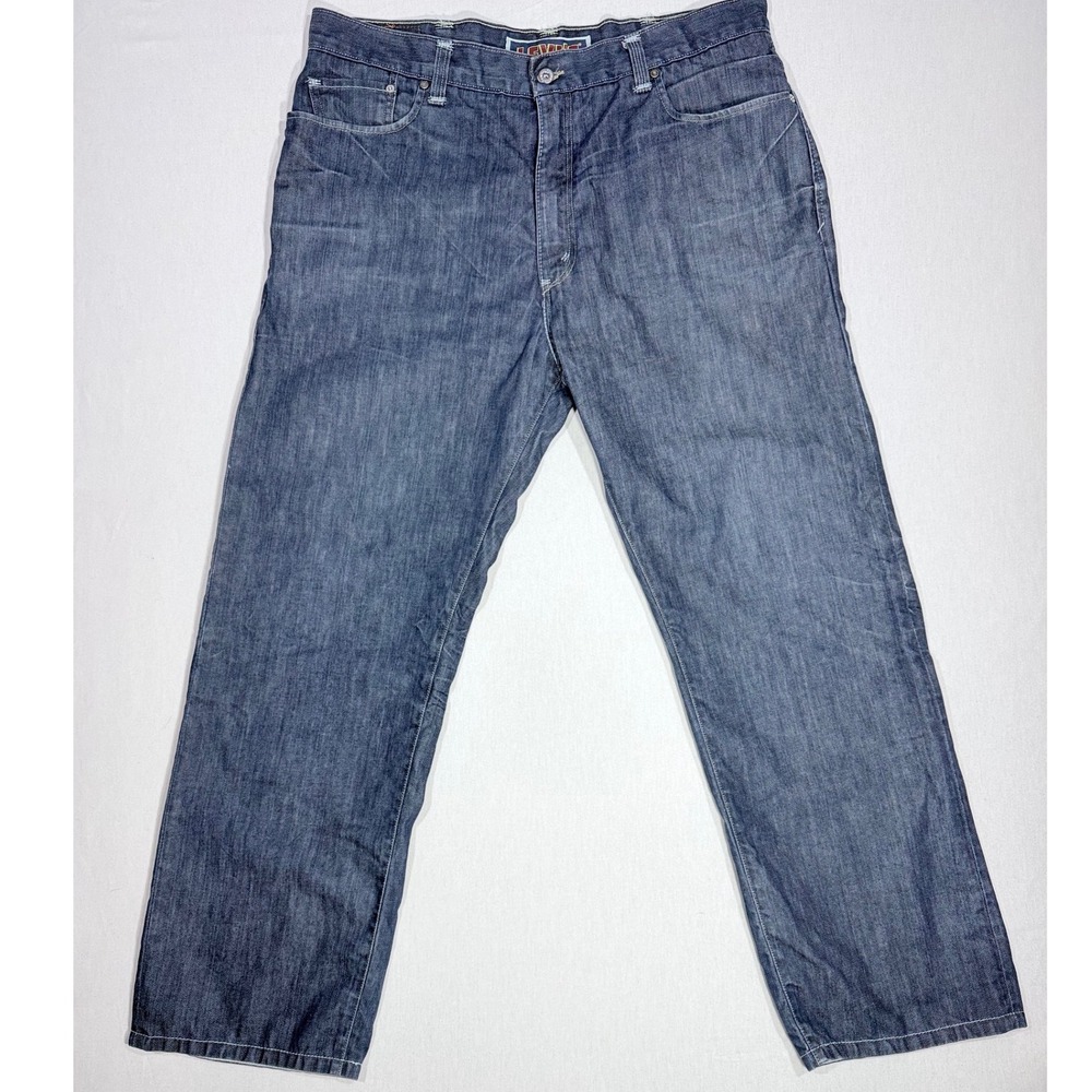 Vintage Levis 569 Loose Straight Flap Pocket Jeans Mens 40x32 Denim Y2K 2008